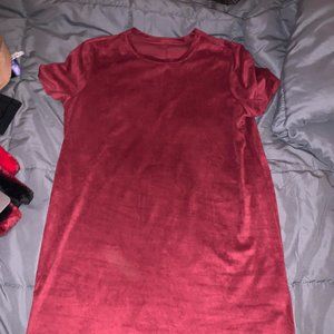 Suede Dress